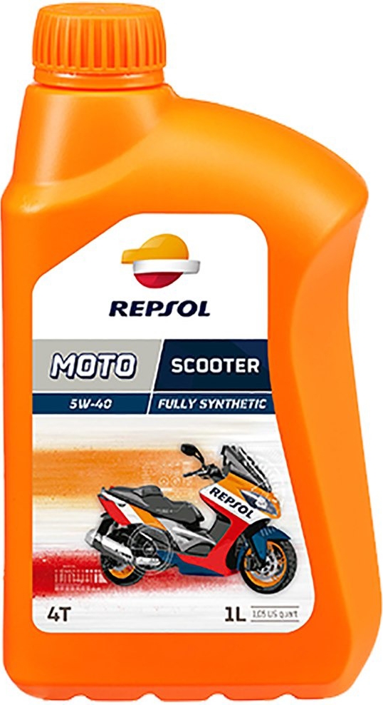 

Моторное масло 4T Repsol Moto Scooter 5W-40 синтетическое RP164L51