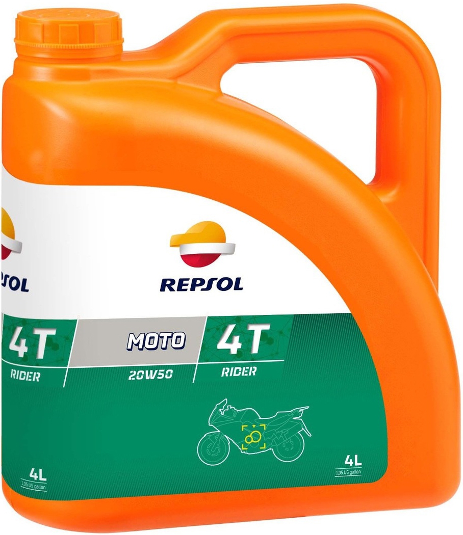 

Моторное масло 4T Repsol Moto Rider 20W-50 минеральное RP165Q54