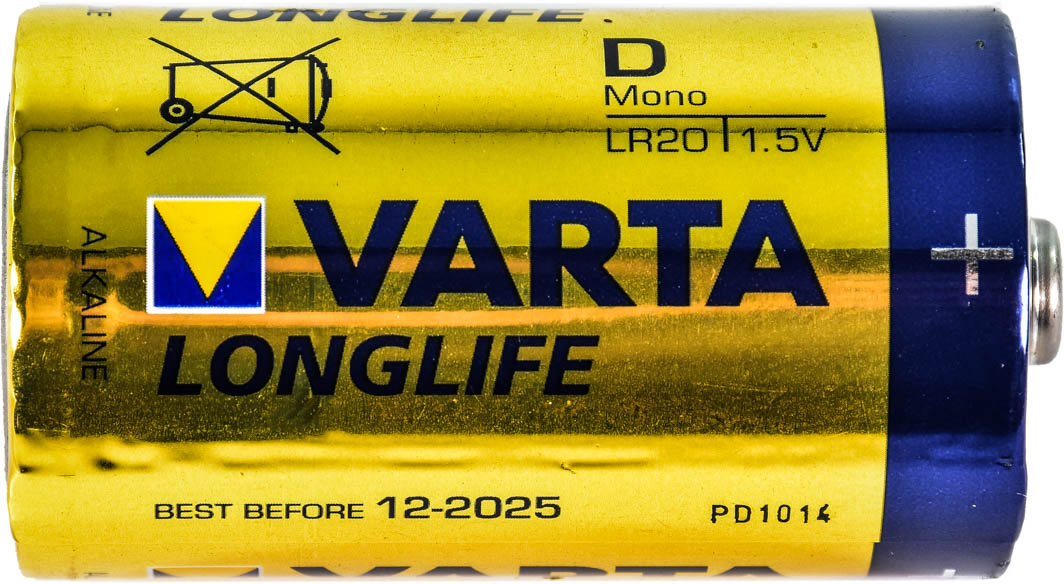 

Батарейка Varta LongLife 4120 D 1,5 V 2 шт