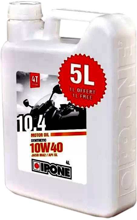 

Моторное масло 4T Ipone 10.4 10W-40 полусинтетическое 800055