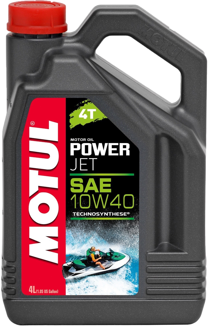 

Моторное масло 4T Motul PowerJet 10W-40 полусинтетическое 828107