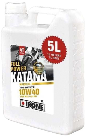 

Моторное масло 4T Ipone Off Road Katana 10W-40 синтетическое 800474