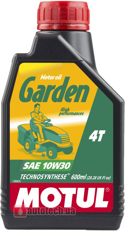 

Моторное масло 4T Motul Garden 10W-40 полусинтетическое 832900