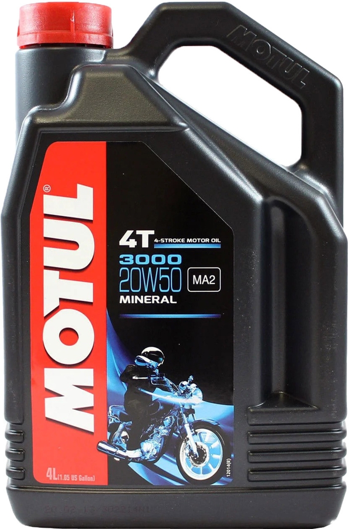 

Моторное масло 4T Motul 3000 20W-50 минеральное 837041