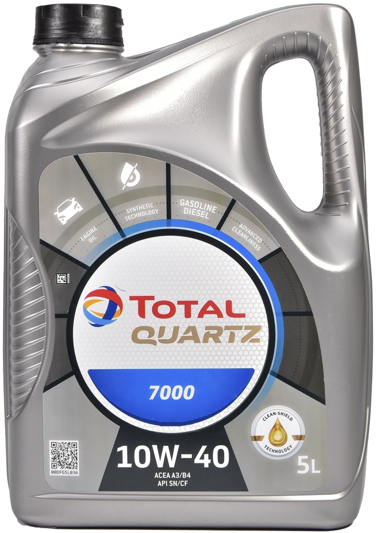 

Моторное масло Total Quartz 7000 10W-40 полусинтетическое 203703