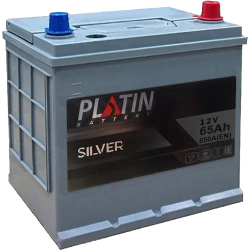 

Аккумулятор Platin 6 CT-65-R Silver APLJIS6650650