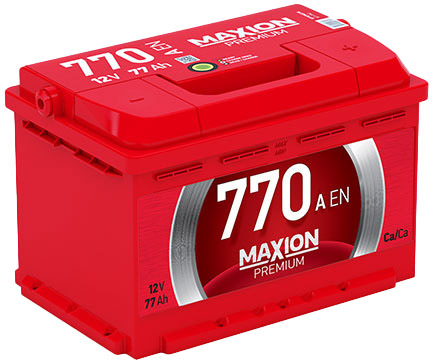 

Аккумулятор Maxion 6 CT-77-R Premium AMAX6770760PREMIUM