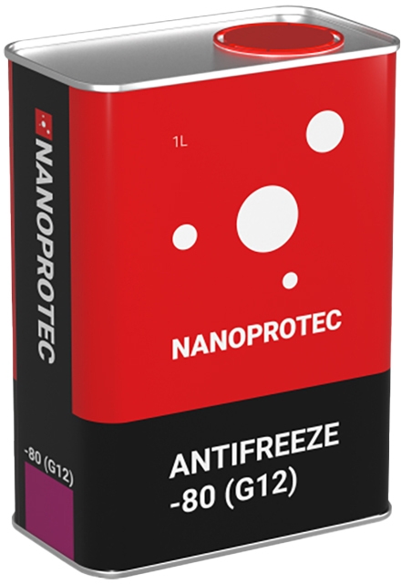 

Концентрат антифриза Nanoprotec -80° G12 красный NP3201504