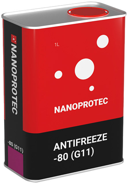 

Концентрат антифриза Nanoprotec -80° G11 синий NP3202504