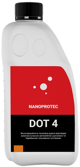 

Тормозная жидкость Nanoprotec DOT 3 / DOT 4 пластик NP3301100