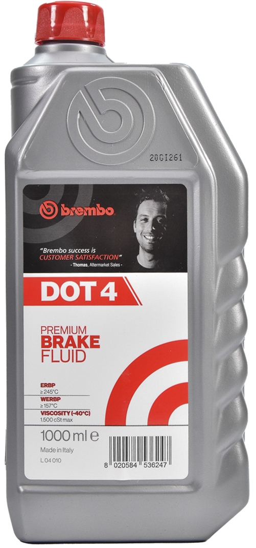 

Тормозная жидкость Brembo DOT 4 L04010