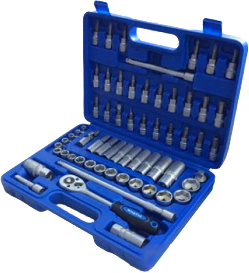 

Набор торцевых головок и комплектующих KingTul kraft KT61 53 шт. 3/8"