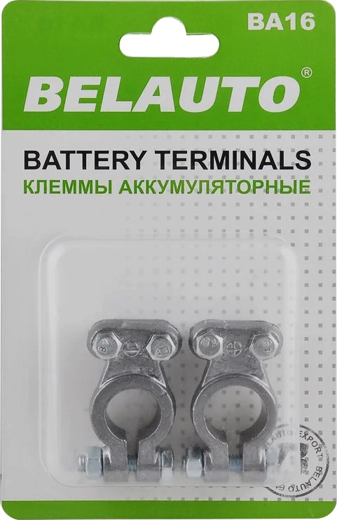 

Клеммы АКБ Euro Type 1 BELAUTO BA16