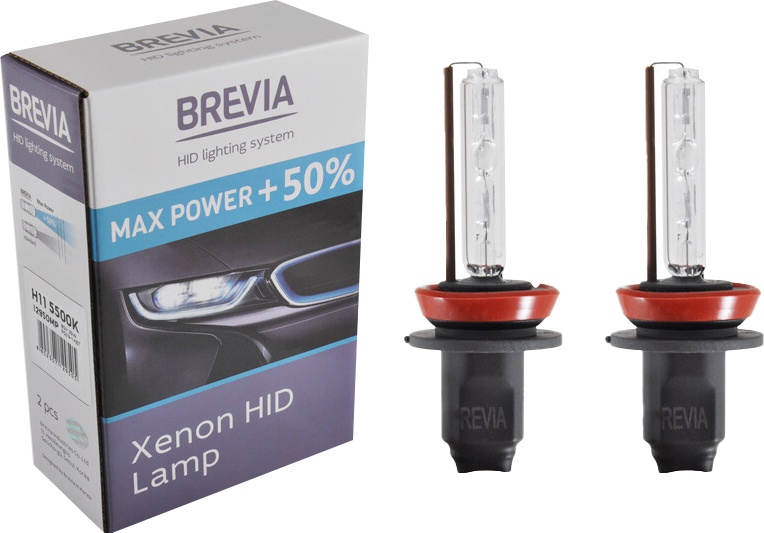

Автолампа Brevia 12950MP MaxPower +50% H11 PGJ19-2 35 W прозрачный