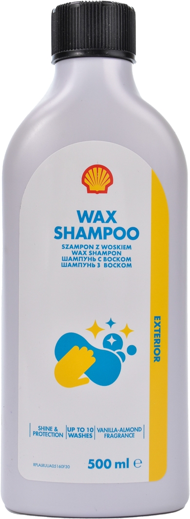 

Автошампунь-полироль концентрат Shell Wax Shampoo с воском AC30J