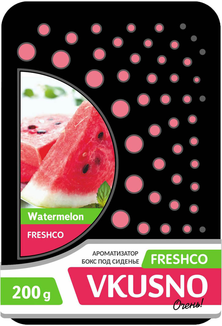 

Ароматизатор Freshco Vkusno Watermelon 200 г AR4BX030