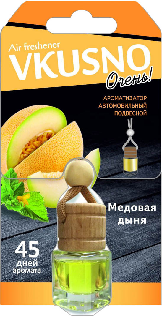 

Ароматизатор Freshco Vkusno "Медовая дыня" 20 г AR1VB006