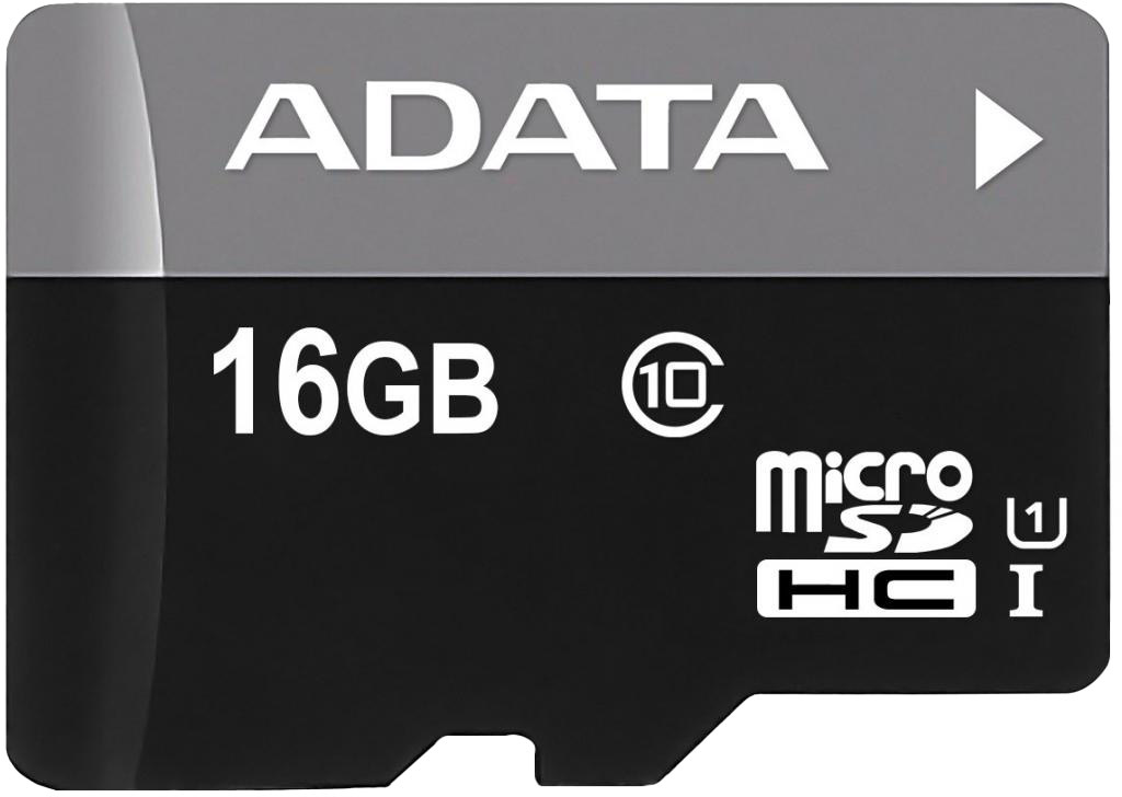 

Карта памяти Adata Premier microSDHC 16 ГБ AUSDH16GUICL10-R