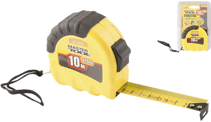 

Рулетка MasterTool 62-1025 10 м