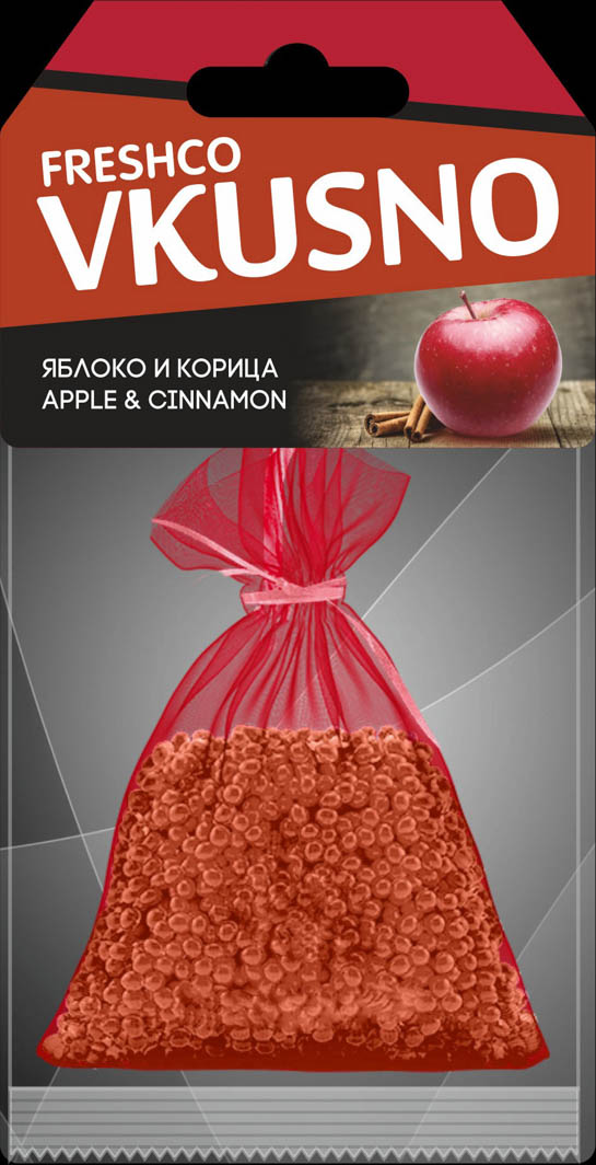 

Ароматизатор Freshco Vkusno Apple & Cinnamon 30 г AR1VM005