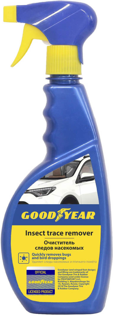 

Очиститель Goodyear Insect Remover GY000600 500 мл