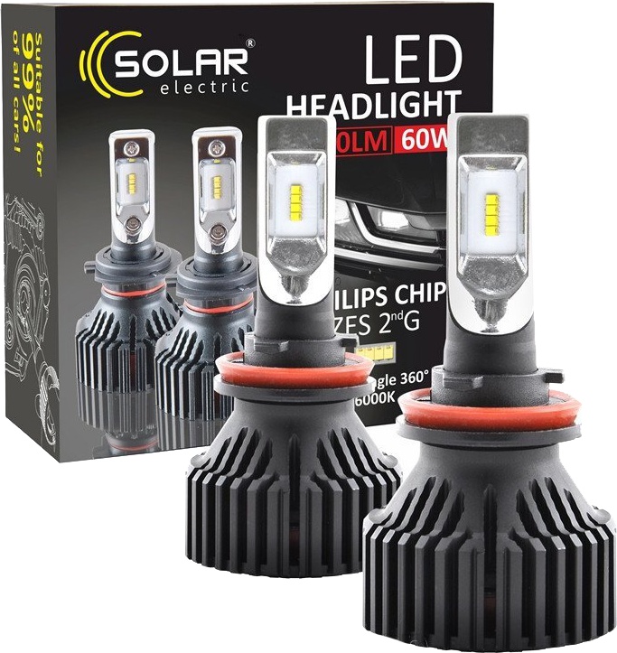

Автолампы Solar 8311 H11 PGJ19-2 60 W