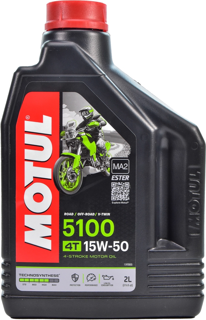 

Моторное масло 4T Motul 5100 15W-50 полусинтетическое 836721