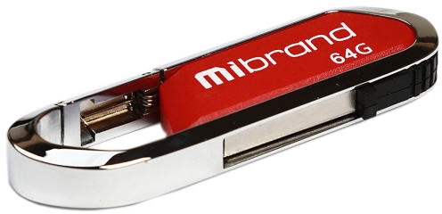 

Флешка Mibrand Aligator 64 ГБ MI20AL64U7DR