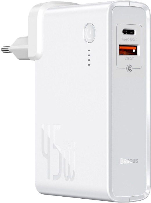 

Павербанк Baseus Power Station（GaN）2 in 1 C+U 10000 mAh 45 Вт PPNLD-C02