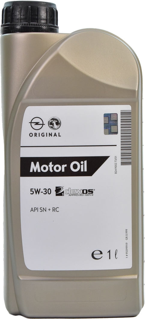 

Моторное масло General Motors Dexos 1 Generation 2 5W-30 синтетическое 95599919