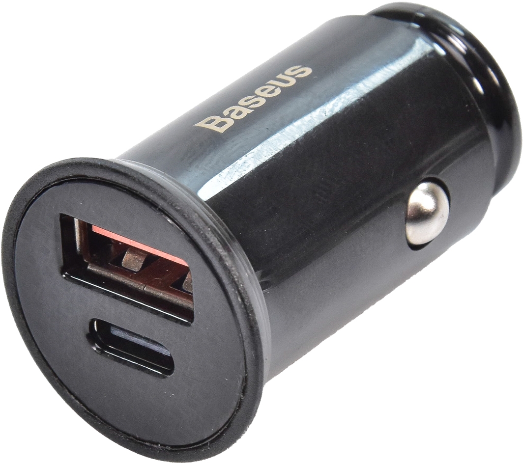 

USB переходник на прикуриватель Baseus Circular A+C CCALL-YS01