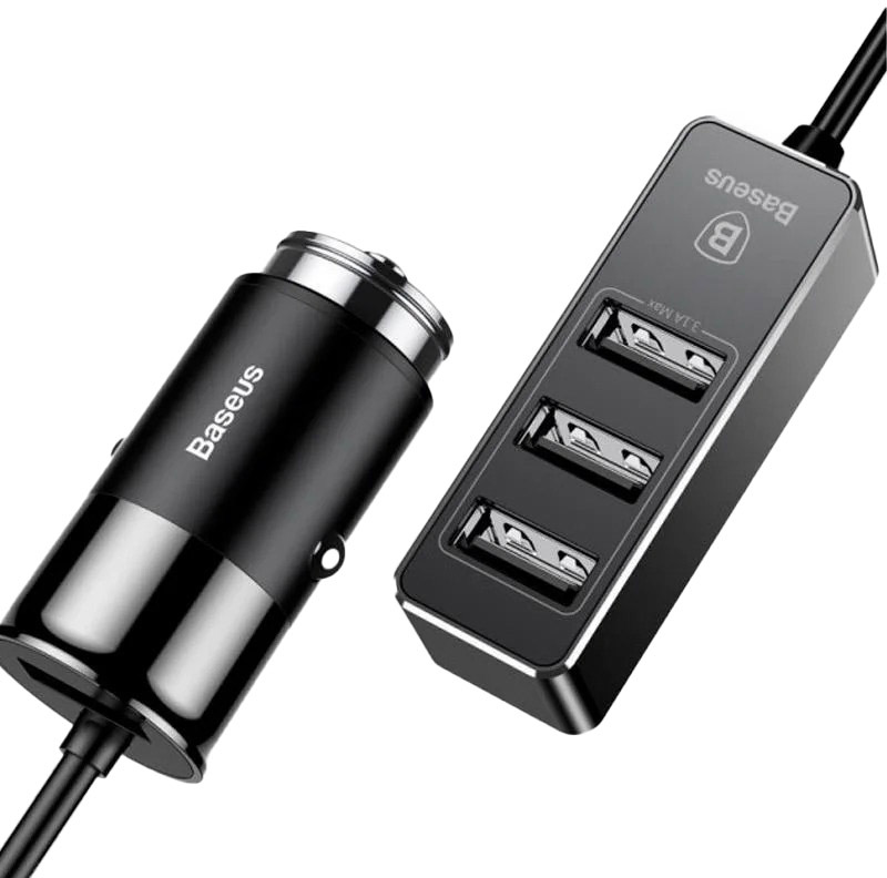 

USB зарядка в авто Baseus Enjoy Together CCTON-01