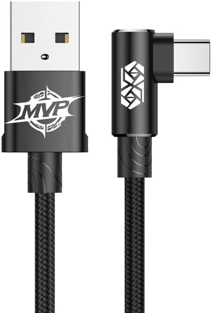 

Кабель Baseus MVP Elbow CATMVP-A01 USB - USB type-C 1 м