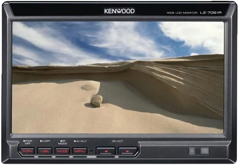 

Монитор в авто Kenwood LZ-702W черный 3445