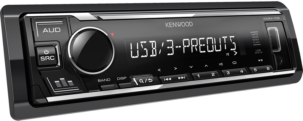 

Магнитола Kenwood KMM-106 70015