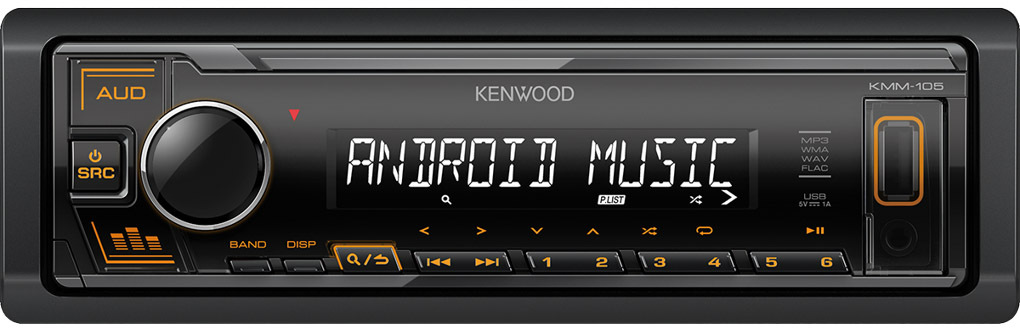 

Магнитола Kenwood KMM-105 AY 6404