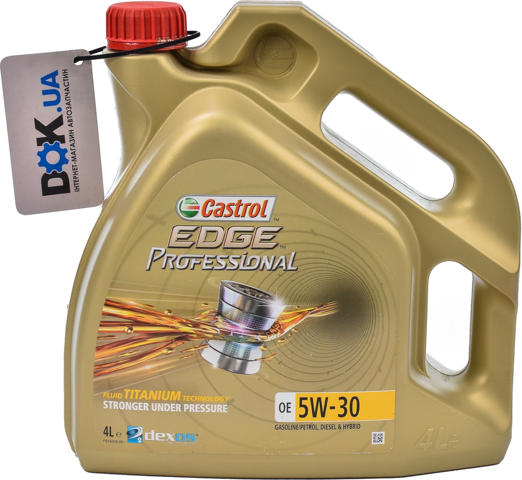 

Моторное масло Castrol Professional EDGE OE Titanium FST 5W-30 синтетическое EBEDGPOE4X4T