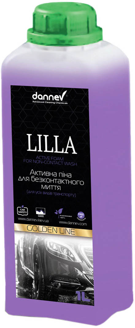 

Концентрат автошампуня Dannev Golden Line: Lilla 014022.73