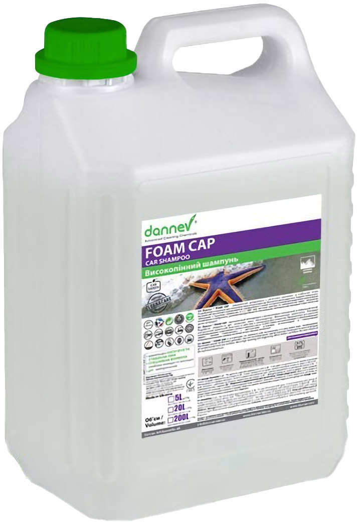 

Концентрат автошампуня Dannev Foam Cap 014511.25
