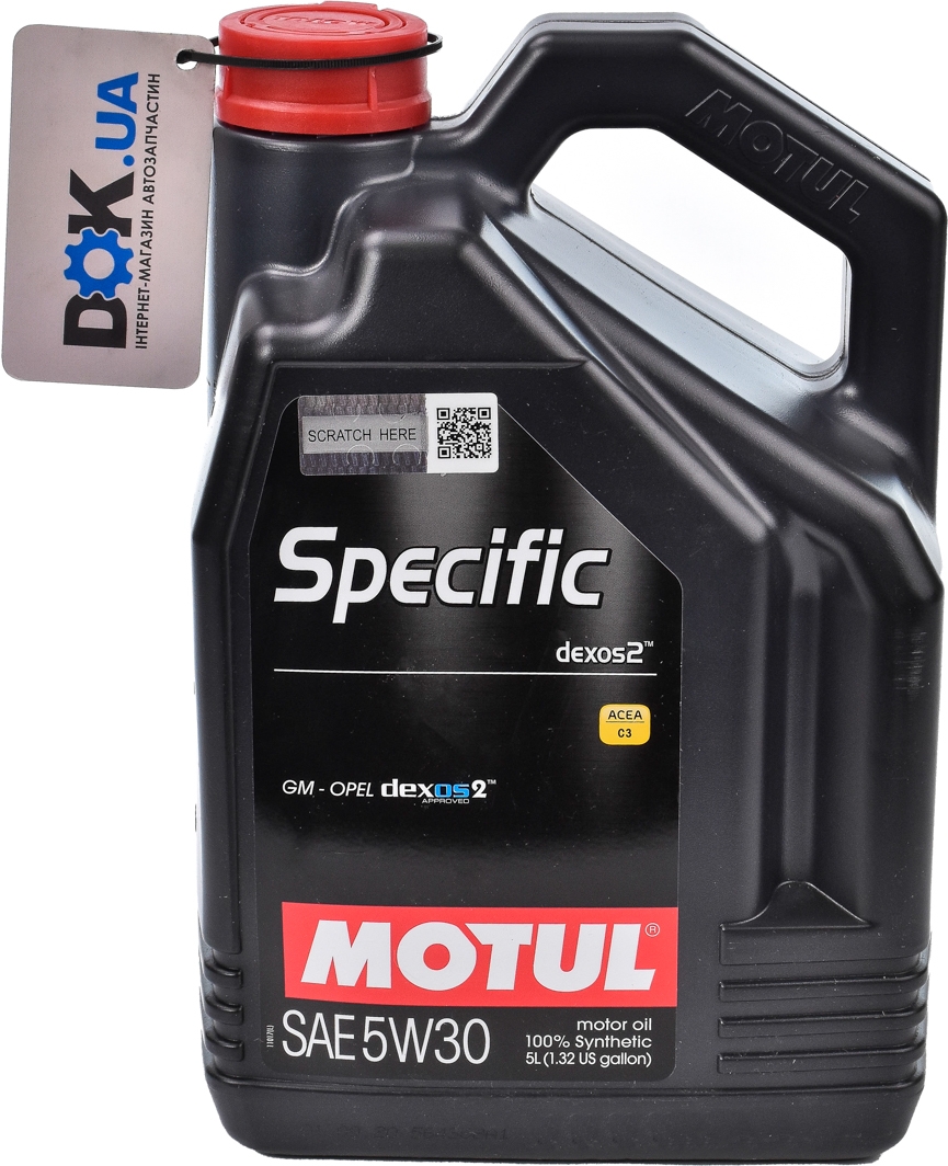 

Моторное масло Motul Specific Dexos 2 5W-30 синтетическое 860051