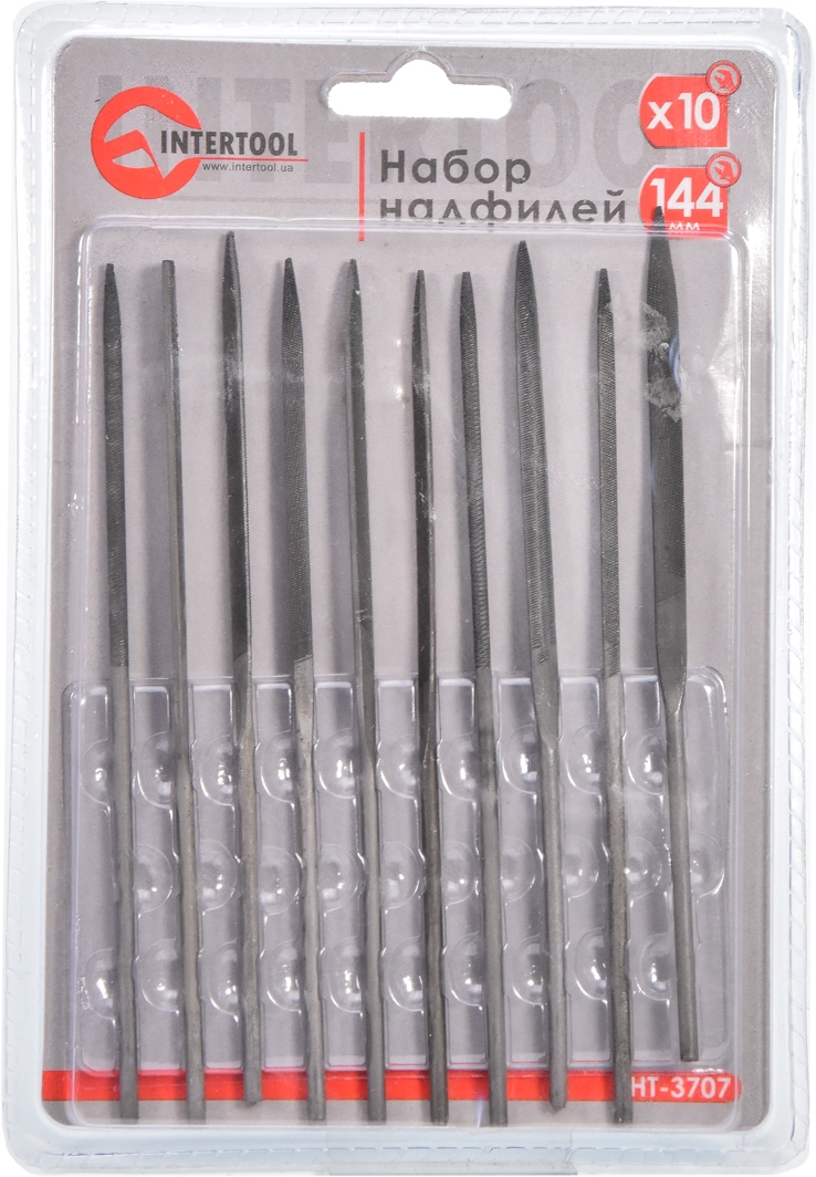 

Набор надфилей Intertool HT-3707 10 шт.