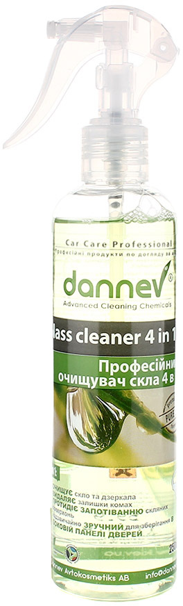 

Очиститель Dannev Glass cleaner 4 in 1 024141.11 250 мл