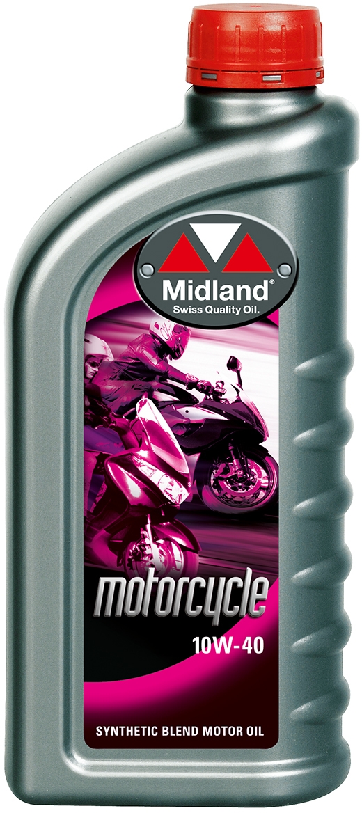 

Моторное масло 4T Midland Motorcycle 10W-40 полусинтетическое 60