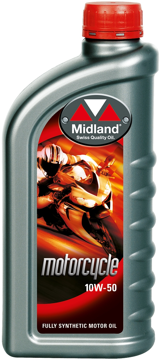 

Моторное масло 4T Midland Motorcycle 10W-50 синтетическое 61