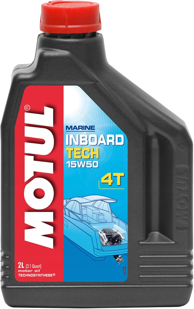 

Моторное масло 4T Motul Inboard Tech 15W-50 полусинтетическое 852021