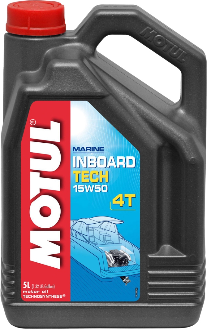

Моторное масло 4T Motul Inboard Tech 15W-50 полусинтетическое 852051