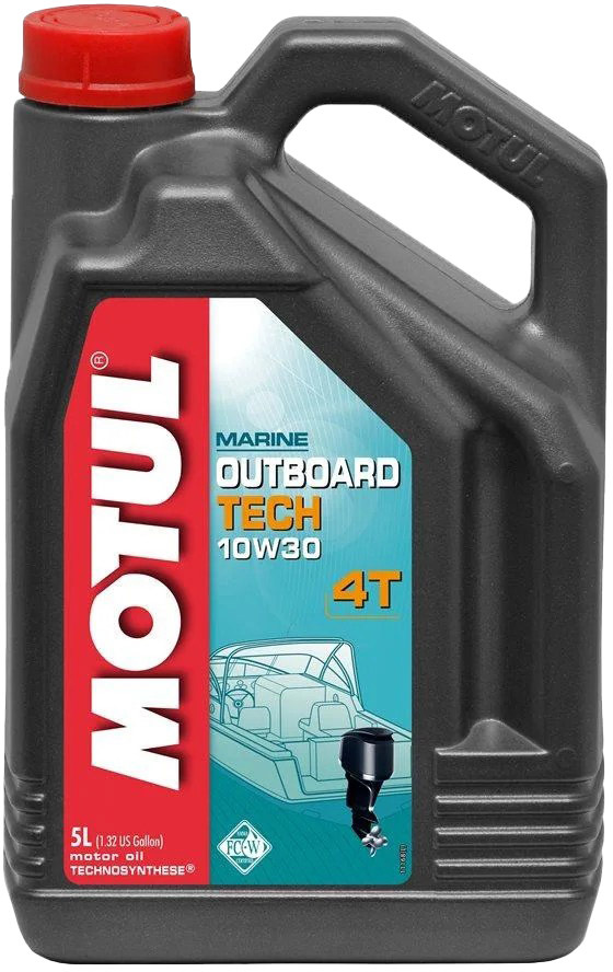 

Моторное масло 4T Motul Outboard Tech 10W-30 полусинтетическое 852151