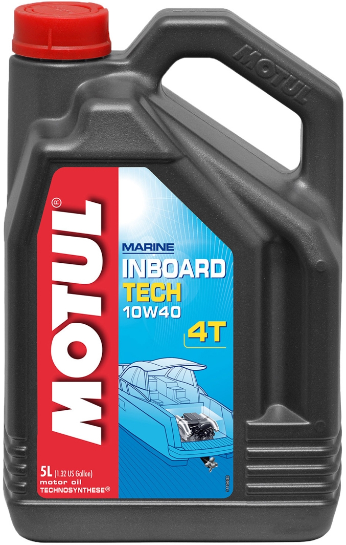 

Моторное масло 4T Motul Inboard Tech 10W-40 полусинтетическое 852351