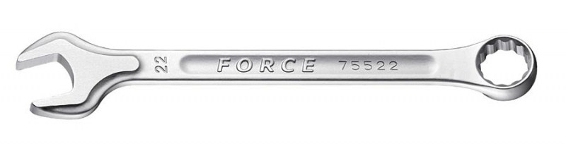 

Ключ рожково-накидной Force 75522 I-образный 22 мм