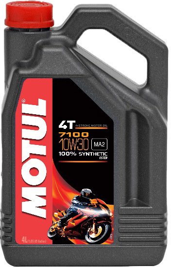 

Моторное масло 4T Motul 7100 10W-30 синтетическое 845441